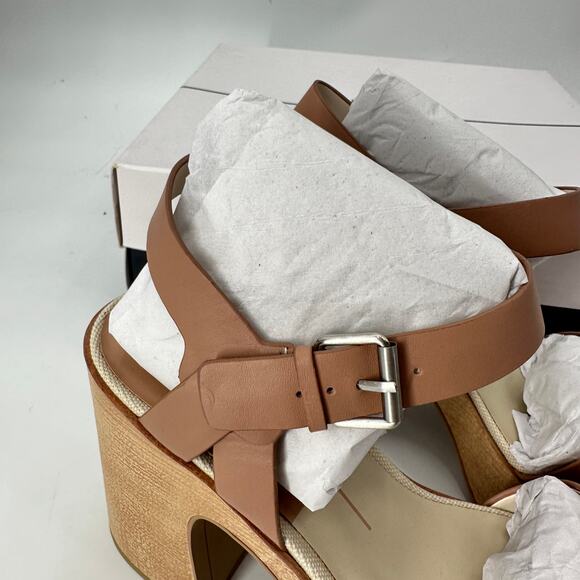 DOLCE VITA New in Box Wallis Platform Heel Sandal in Cafe // 9.5 - Picture 8 of 14